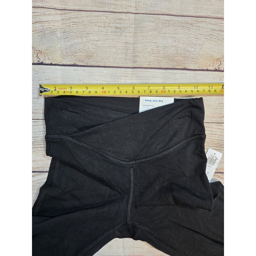 Old Navy Girl's Powerchill High Rise Flare Black leggings Size Small 6-7 NWT - Picture 6 of 8